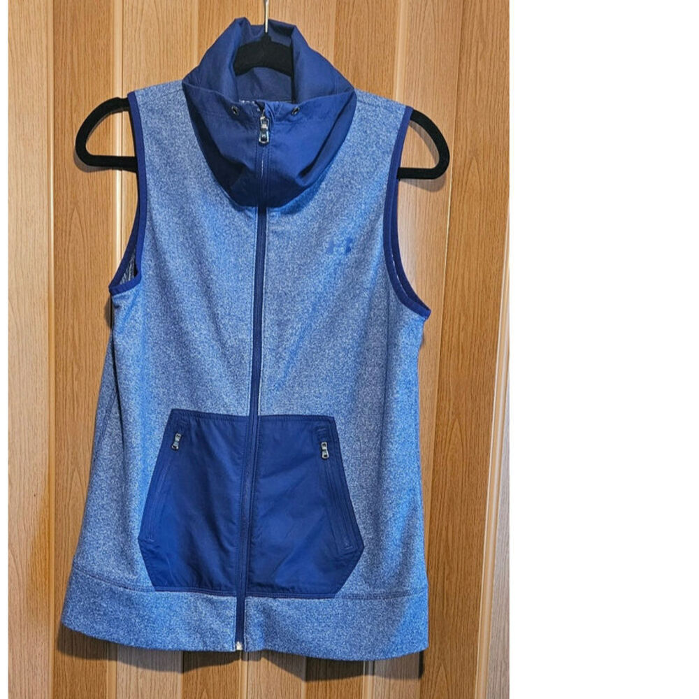 Under Armour  Medium Cold Gear Zipup  Vest - Picture 2 of 6